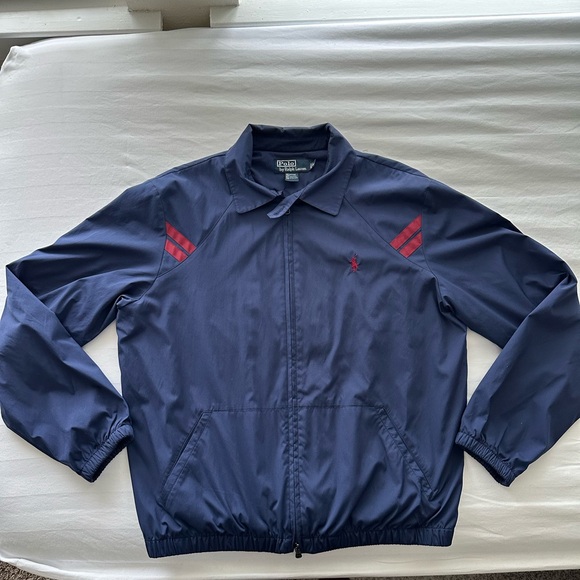 Polo Ralph Lauren Jacket Navy Blue Size Medium like new. Rarely Worn - Picture 4 of 7